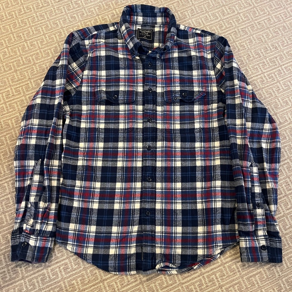 Abercrombie & Fitch Flannel Oxford